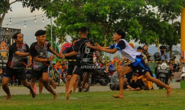 Pemuda Tulungagung Gelar Lomba Permainan Tradisional