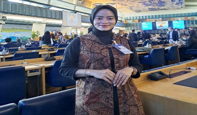 Aktivis Asal Sampang, Jadi Delegasi Indonesia untuk PBB di Roma Italia